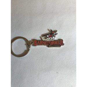 Barnstormer Rollercoaster dollywood keychain